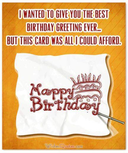 Funny Birthday Card