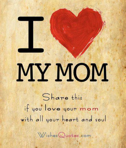 Share this if you love your mom