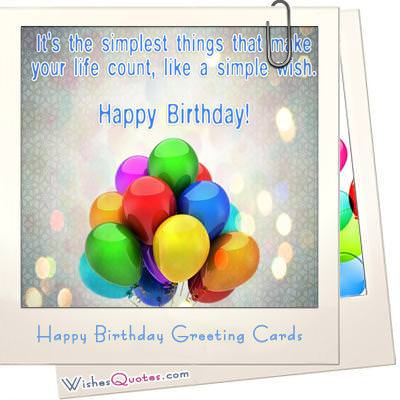 Happy Birthday Cards To Share Or Pin By Wishesquotes