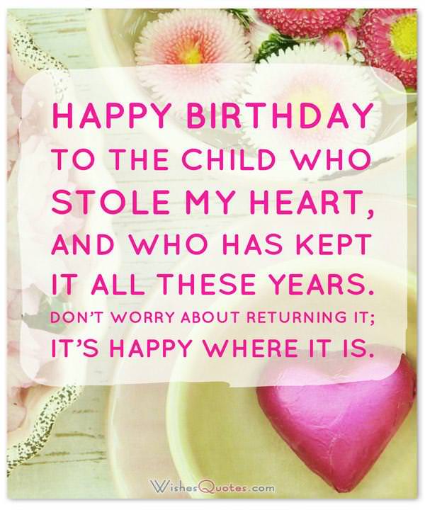 Birthday Wishes For Daughter Quotes