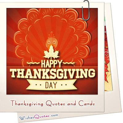 Thanksgiving quotes and cards