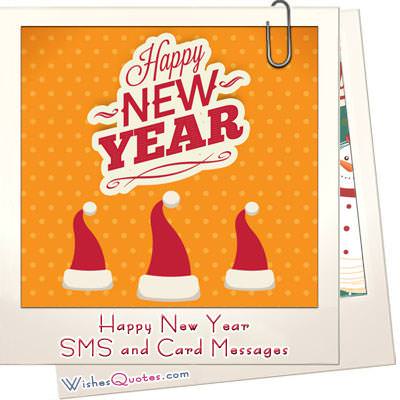 Happy new year sms card messages