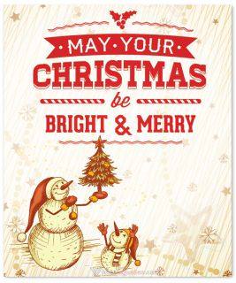 20 Amazing Christmas Images with Cute Christmas Greetings Merry christmas card 20