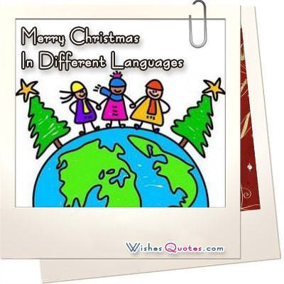 Merry Christmas In Different Languages1