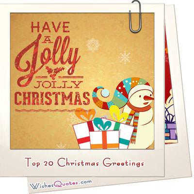 Top 20 christmas greetings image