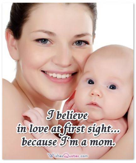 Touching Newborn Baby Quote