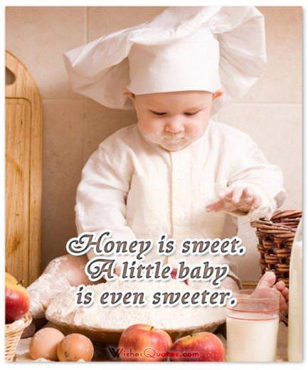 sweet-baby-quote. Adorable Newborn Baby Quote