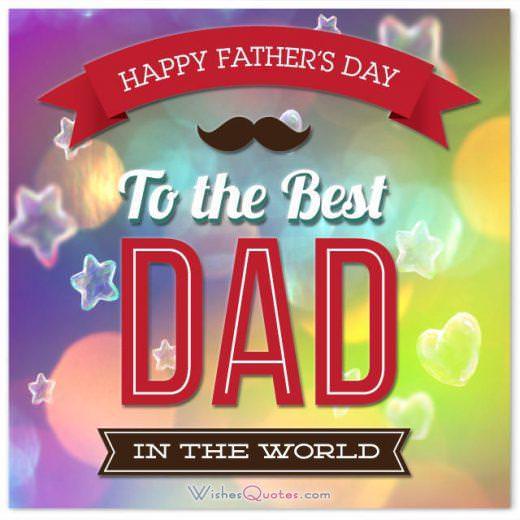 Best dad card Happy Father's Day Card