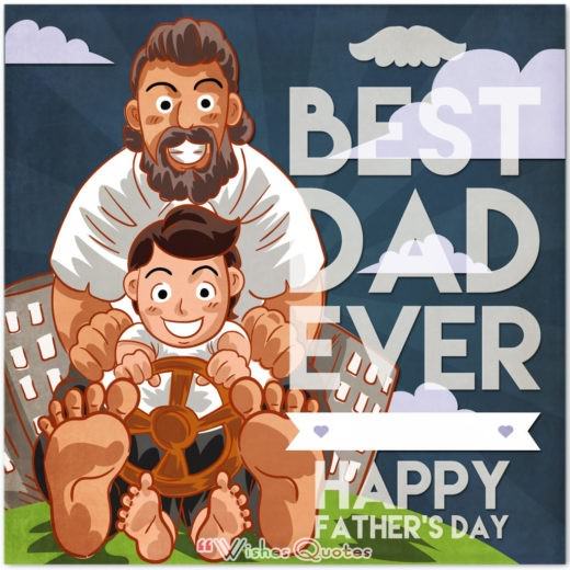 Happy Fathers Day Best Dad Card Happy Fathers Day Best Dad Card