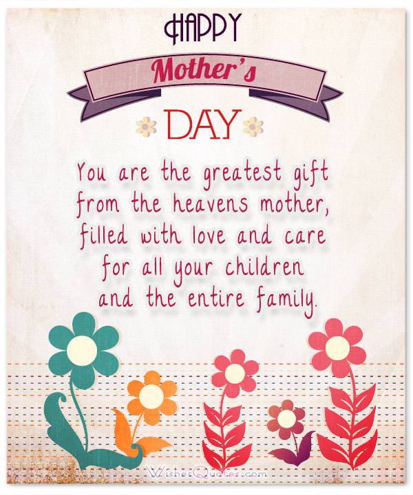 Heartfelt Mother's Day Wishes, Greeting Cards, And Messages