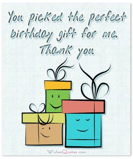 You picked the perfect birthday gift for me. Thank you