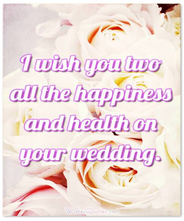 Romantic Wedding Wishes And Cards For A Newly Married Couple