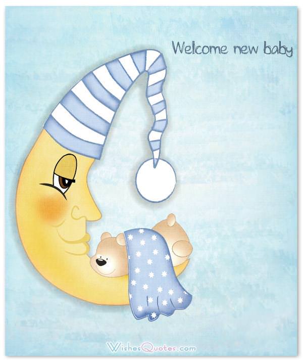 Newborn Baby Congratulation Messages with Adorable Images