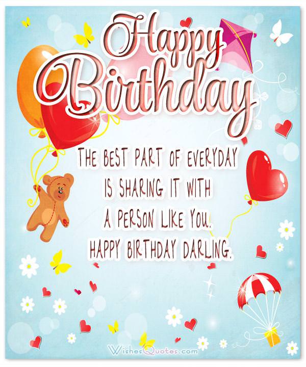 Cute Birthday Wishes For Girlfriend - hugosilvaweb.net