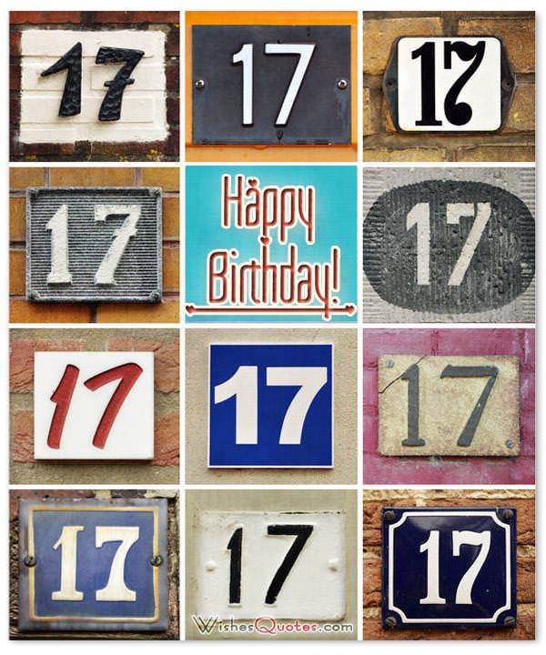 Heartfelt 17th Happy Birthday Wishes And Images