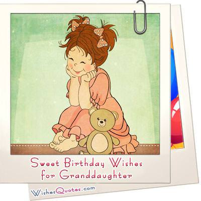 Birthday granddaughter