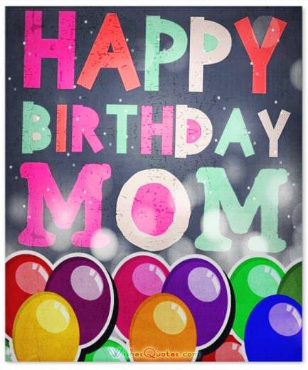 Happy Birthday Mom