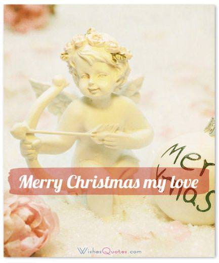 Christmas Love Wishes: Merry Christmas my love