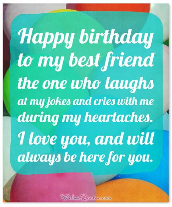 happy birthday letter to my best friend