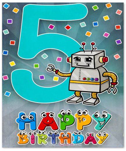 Happy 5th Birthday
