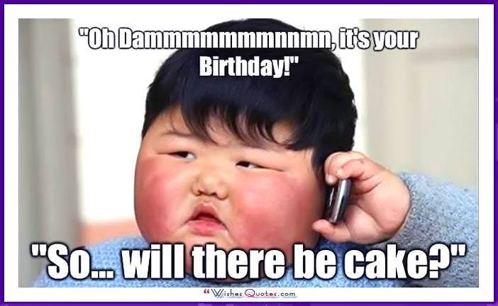 Fat Boy Meme - Will there be cake?