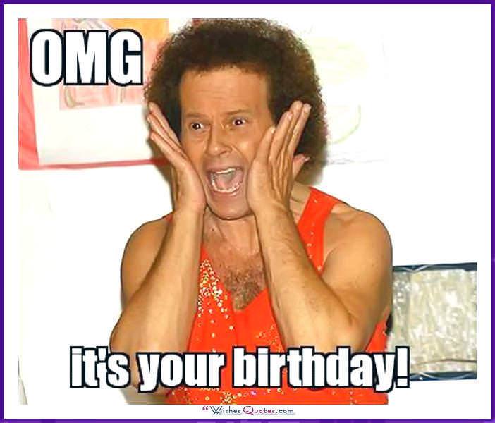 Birthday Memes with Famous People and Funny Messages