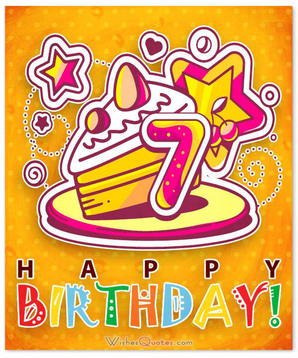Happy 7th Birthday Wishes For 7 Year Old Boy Or Girl - happy 7th birthday boy roblox