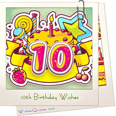 10th birthday wishes featured image