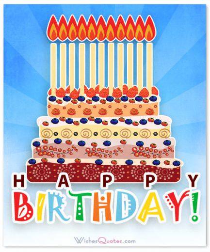 11 candles 11th birthday wishes Happy 10th Birthday Wishes