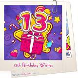 13th birthday wishes featured image