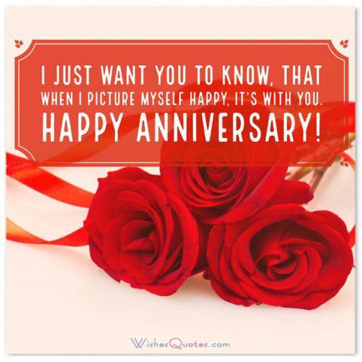 Romantic First Wedding Anniversary Messages For Wife