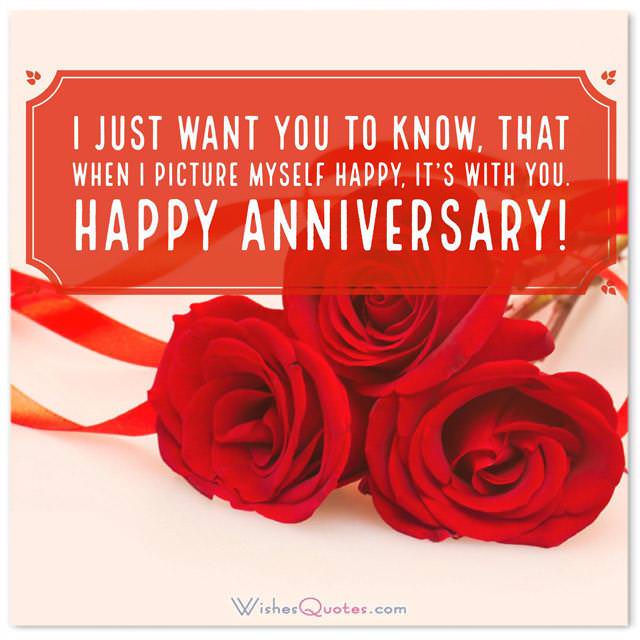 Romantic First Wedding Anniversary Messages for Wife