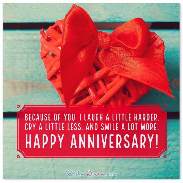 wedding anniversary for him