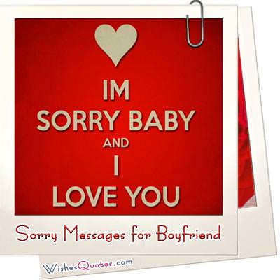 I'm Sorry Messages For Boyfriend: Sweet Apology Quotes For Him