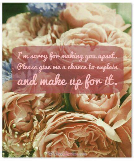 I'm Sorry Messages for Wife
