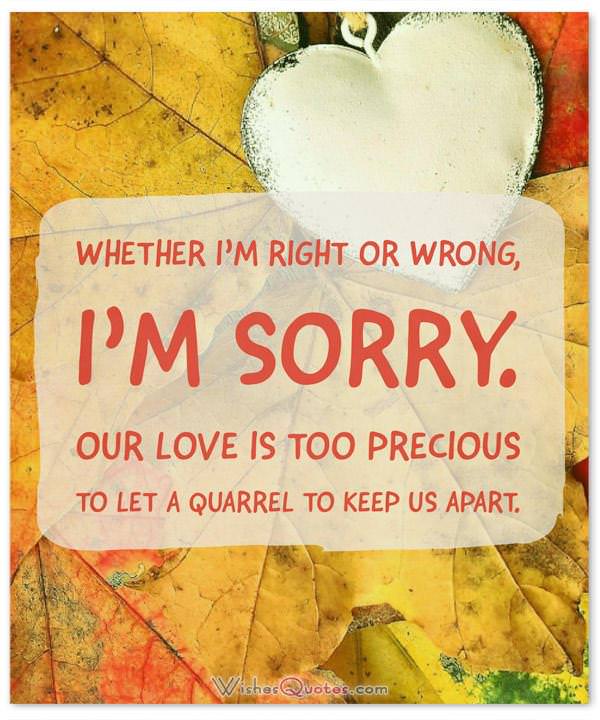 I'm Sorry Messages For Boyfriend Sweet Apology Quotes For Him