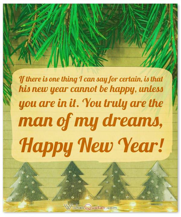 Romantic New Year Messages For Him By WishesQuotes
