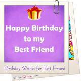 Best friend birthday wishes featured