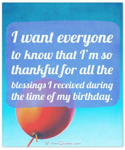 Thank you for birthday wishes birthday thank you messages