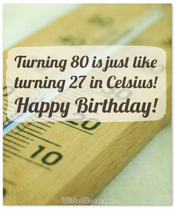 Humorous 80th Birthday Jokes