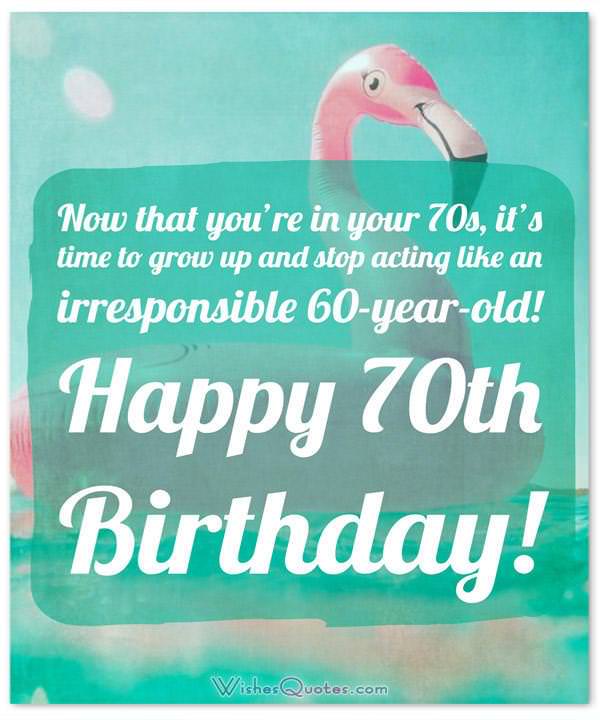  70th  Birthday  Wishes And Birthday  Card Messages By 