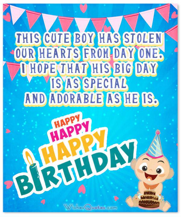 Baby Birthday Wishes Quotes