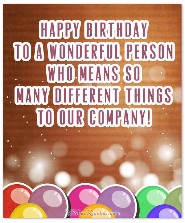 amazing birthday wishes to inspire your employees - 10 awesome ...