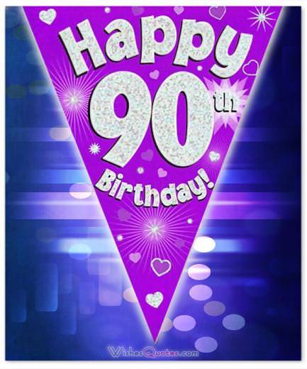 90th Birthday Wish - Free 90th Birthday Greetings and eCards