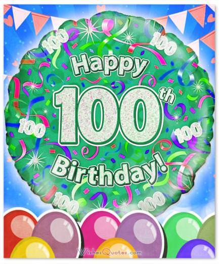Happy 100th Birthday Happy 100th Birthday