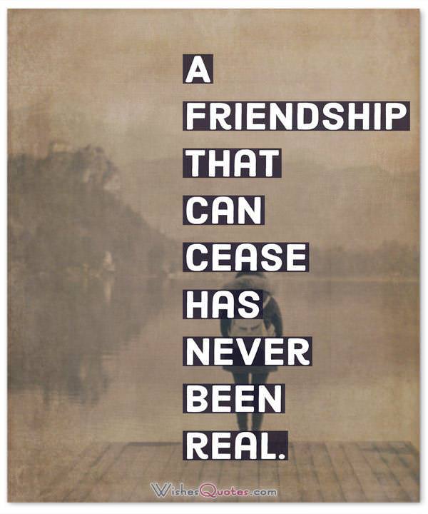 Broken Friendship - Losing A Friend Quotes And Sayings