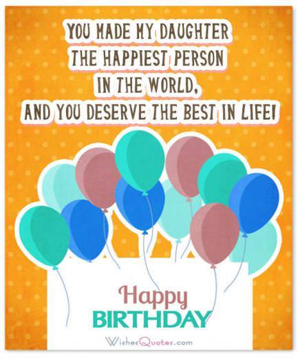 Happy Birthday To Son In Law