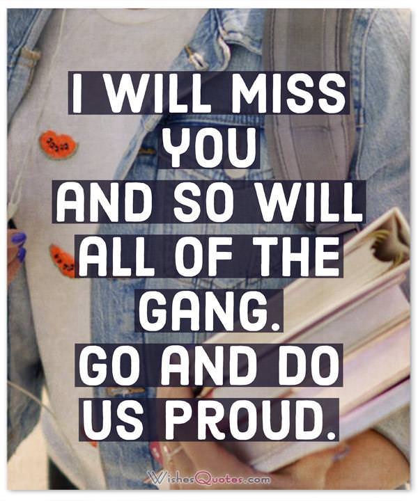 Leaving For College Congratulation Messages And Quotes