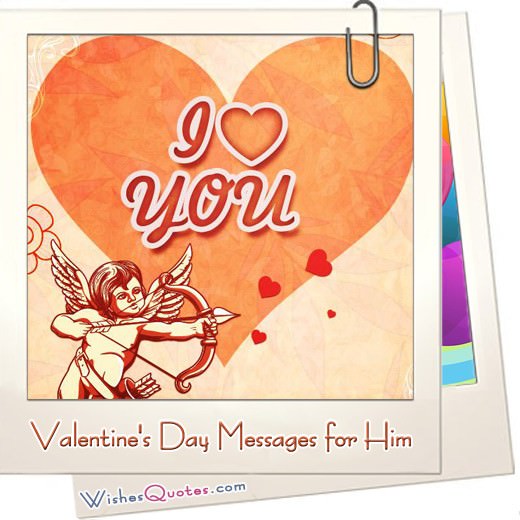 Valentine Day Messages For Him Featured