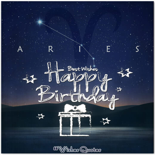 Aries Birthday Wishes